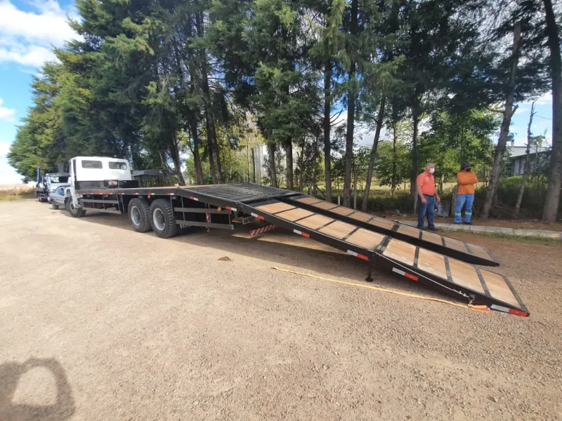 Plataforma fixa para transporte de pesados