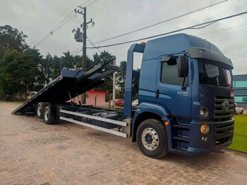 Plataforma hidráulica XV para veículos pesados